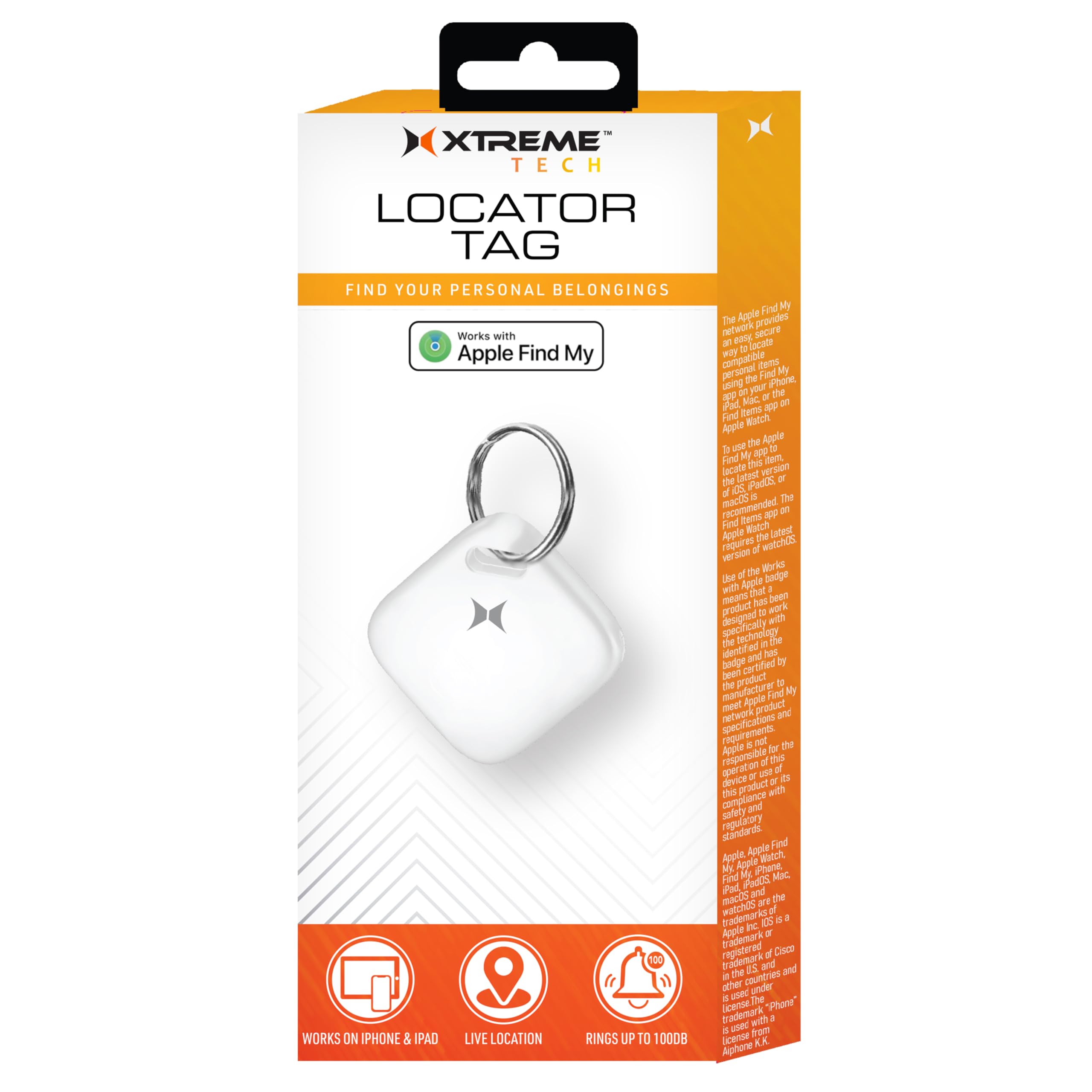 Amazon.com: Xtreme Locator Tag Compatible with Apple Find My App